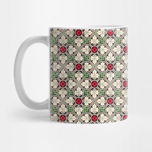 Floral Romantic Design Old School Pattern Mug